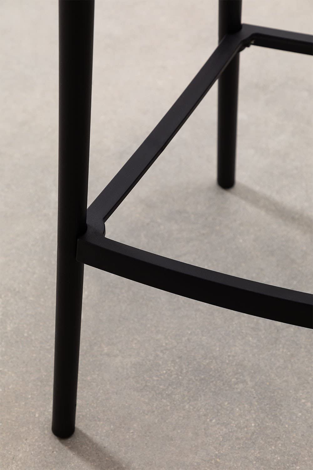 SKLUM Tabouret Haut Ores Noir ↑65 cm