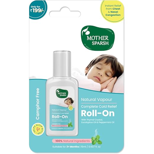 Mother Sparsh Cold Relief Roll-On 15ml