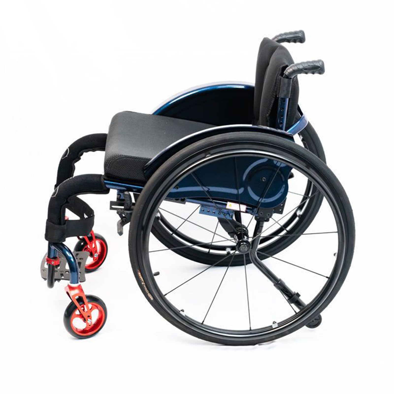 Silla De Ruedas,Tipo Deportivo Sillas De Ruedas 9.8Kg Portátil Plegable Ergonómico Avanzado,Silla de Ruedas de Aluminio para Viajes, Silla de Ruedas de tránsito(Seat Width 38cm)