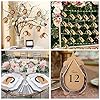 AerWo 20pcs Good Lucky Horse Shoes with Kraft Tag, Metal Mini Craft Horseshoes Decorations for Rustic Vintage Wedding Party Decor Western Party Decorations #4