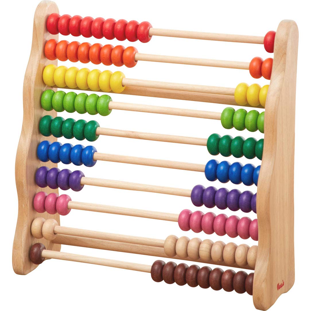 エトボイラ RAINBOW ABACUS レインボーアバカス S621 楽天市場】名入れ無料 知育玩具 知育 そろばん 木のおもちゃ