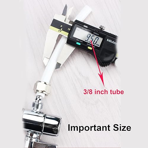 Miniatura 3 de Válvula desviadora de grifo de fregadero mejorada para filtro de agua sobre mostrador, accesorio rociador para filtro de encimera a adaptador de