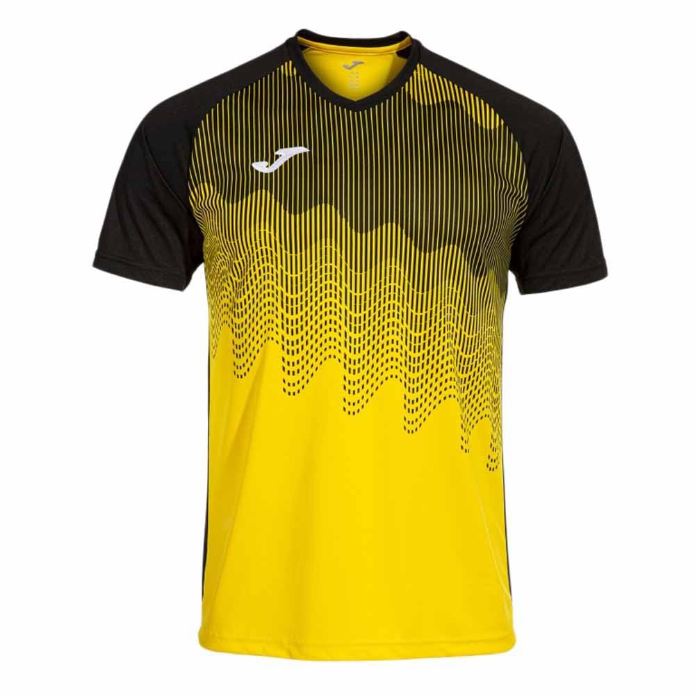 Joma Tiger VI Short Sleeve T-Shirt S Yellow