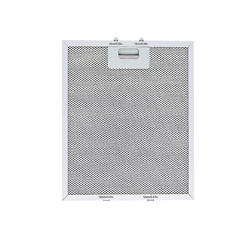 MYAYD 2 filtros modernos para campana extractora, 305 x 267 mm, filtro de ventilación de malla de aluminio de 5 capas, universal compatible con campanas extractoras Whirlpool, Ikea, Jenn Air