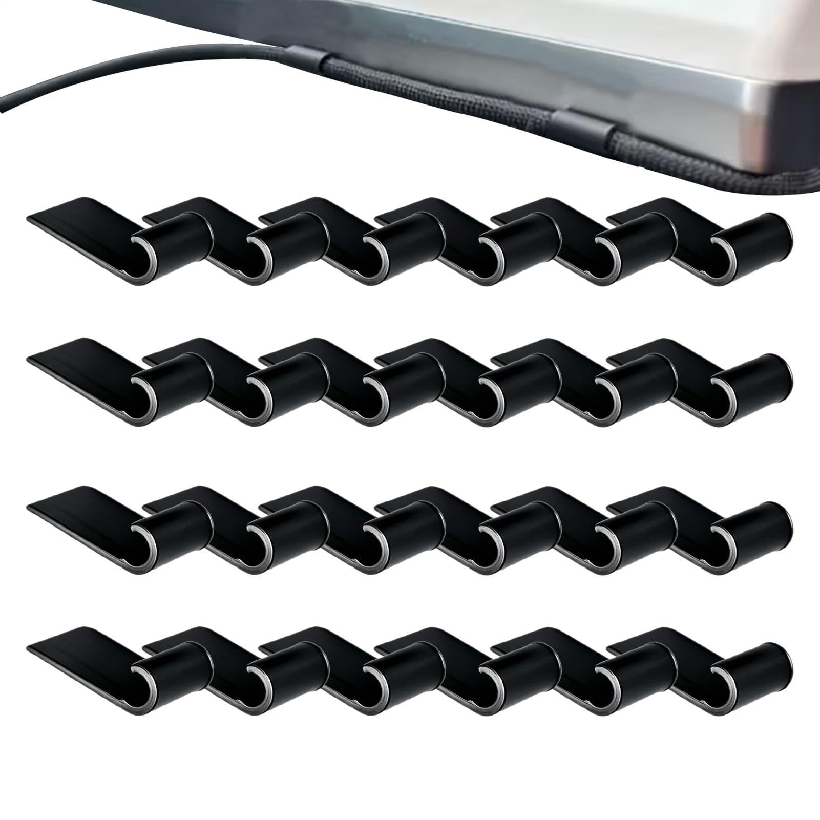 Car Wire Clips 24 Pieces Vehicle Dashboard Wire Holder Clamps