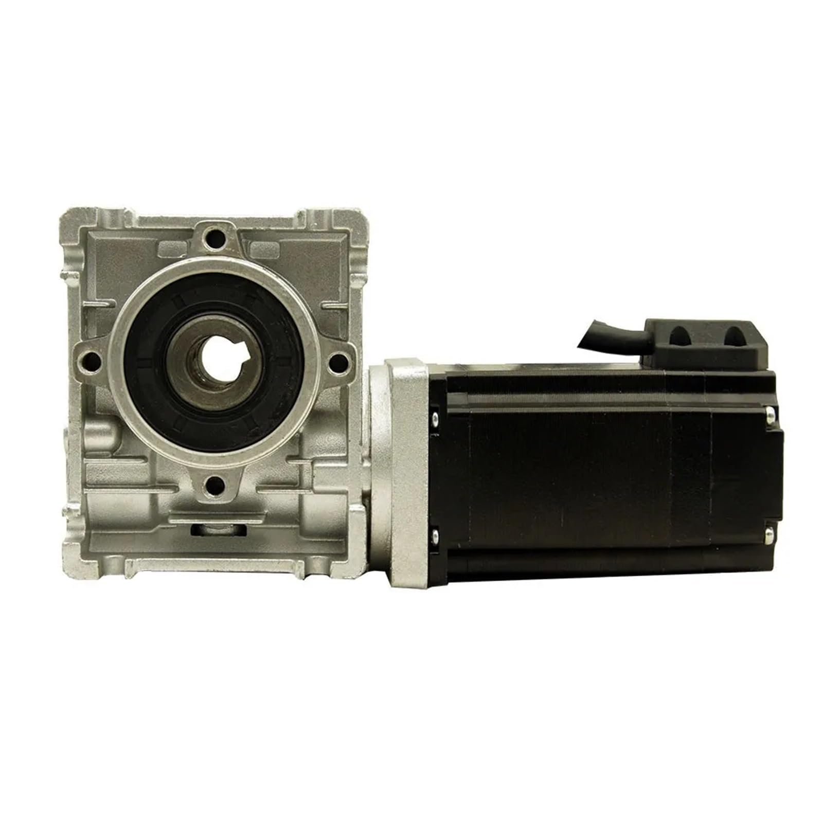RISWEKFW NEMA24 Worm Geared 3Nm(428oz-in) Closed Loop Stepper Motor 5.8A and Driver Kit 60HSEWG84+HSE57 Reducer(Ratio 25 to 1,Without output shaft)