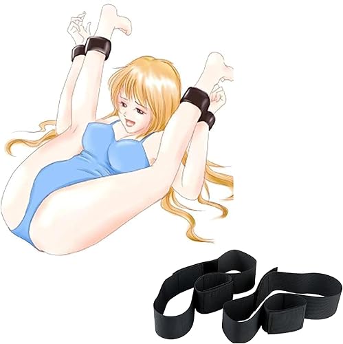 Miniatura 2 de Correas de cama Sex King - Kit de sujeción ajustable para muñeca y tobillo, cuerda de servidumbre y lazos sexuales para tobillos y muñecas, bandas