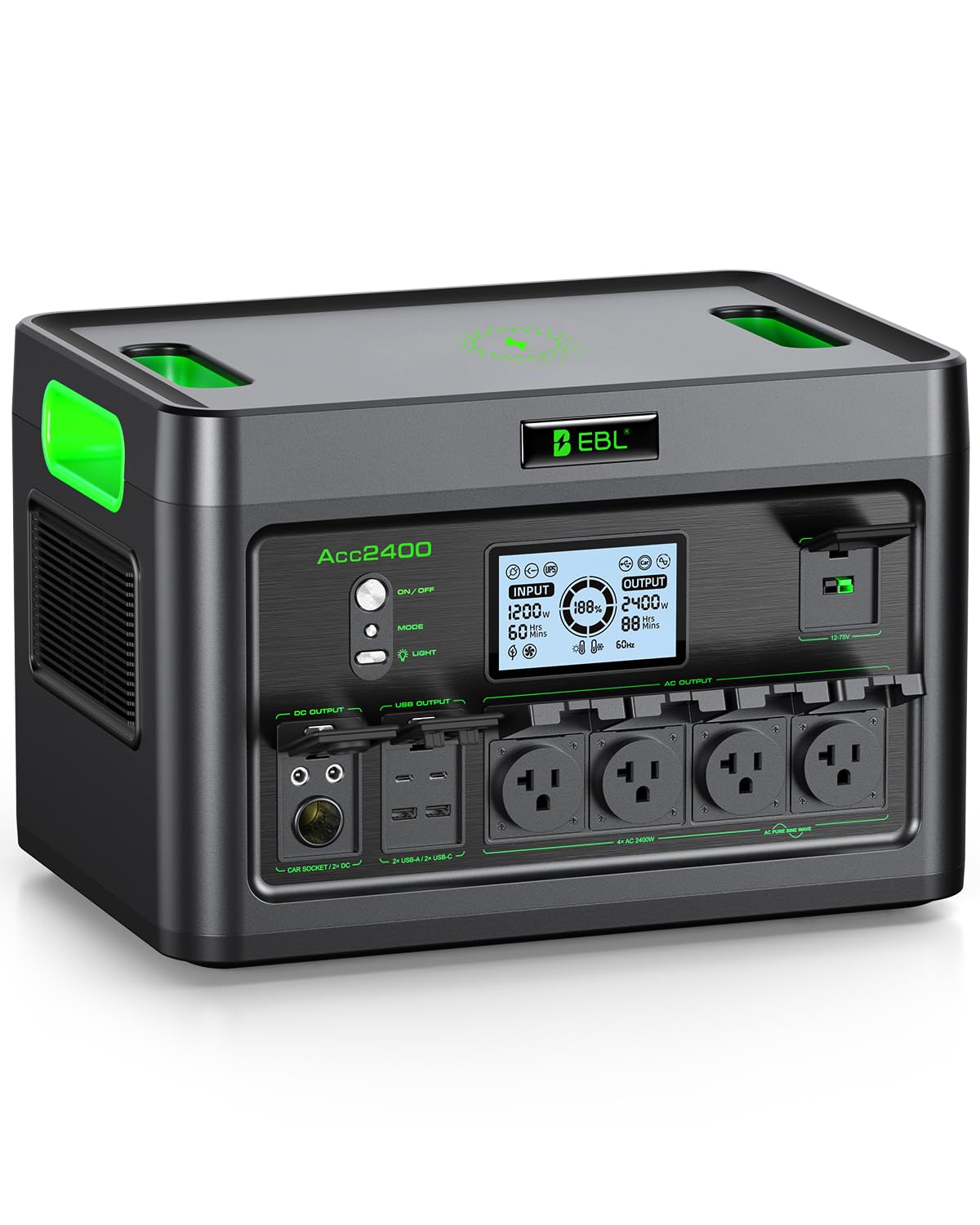 EBL Acc2400 Portable Power Station