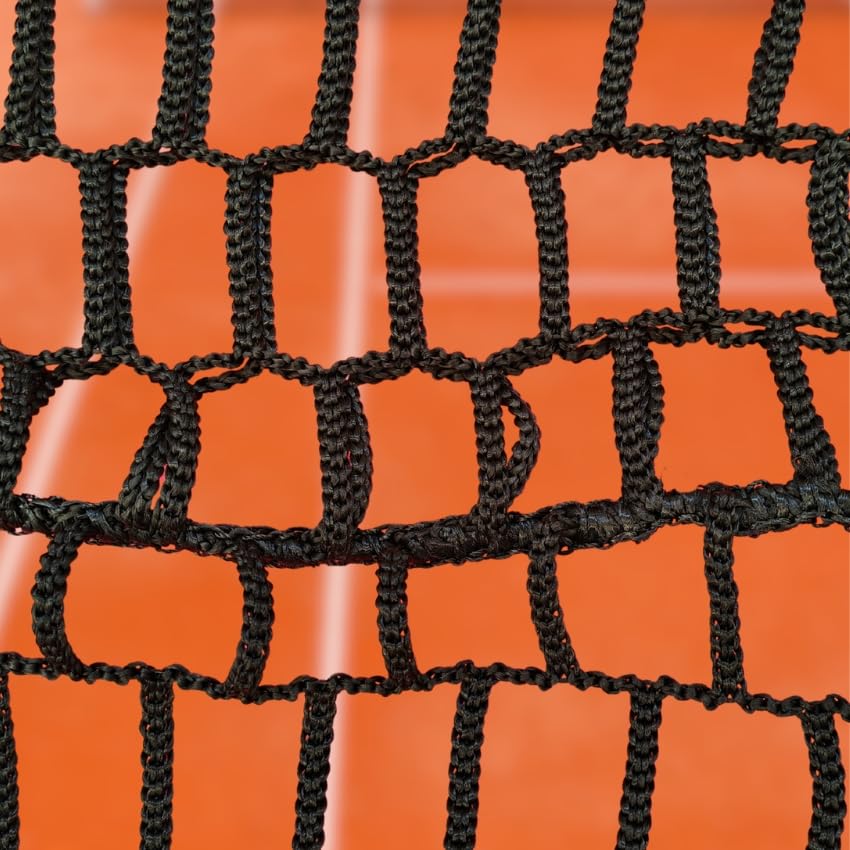 Rete Tennis Regolamentare da gara con nastro superiore in cotone - filo mm 4