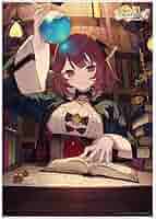 Amazon.co.jp: B5アクリルプレート ソフィーのアトリエ2 読書 YO