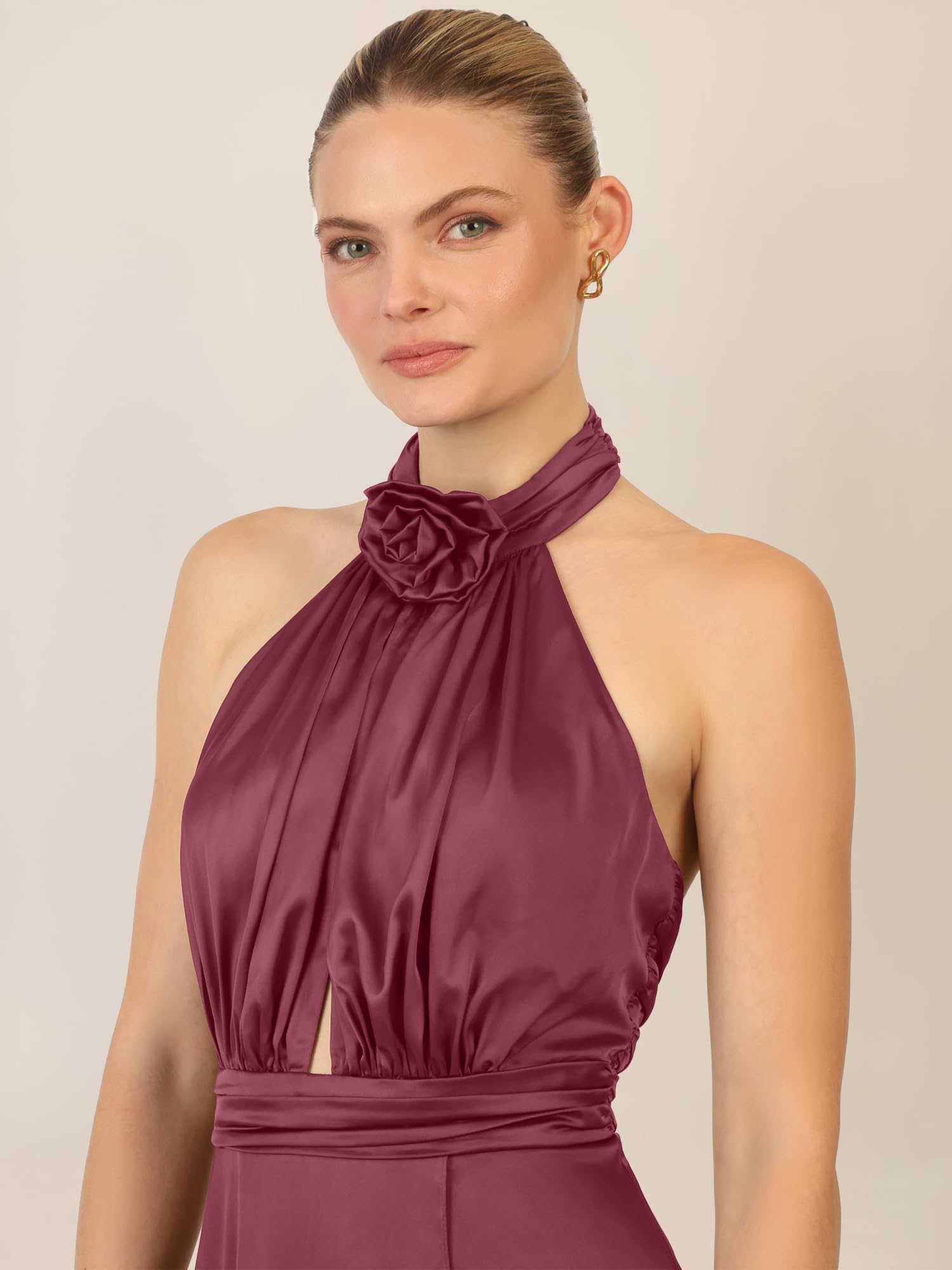 APART Fashion Damen Satinkleid Kleid (1er Pack)