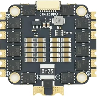 AERO SELFIE 60A 4IN1 ESC 8 bit for FPV Drones Compatible with 2S-6S LiPo Batteries, Lightweight 13.8g, High-Performance, Stalling Protection, PWM, DSHOT, ONESHOT Supported