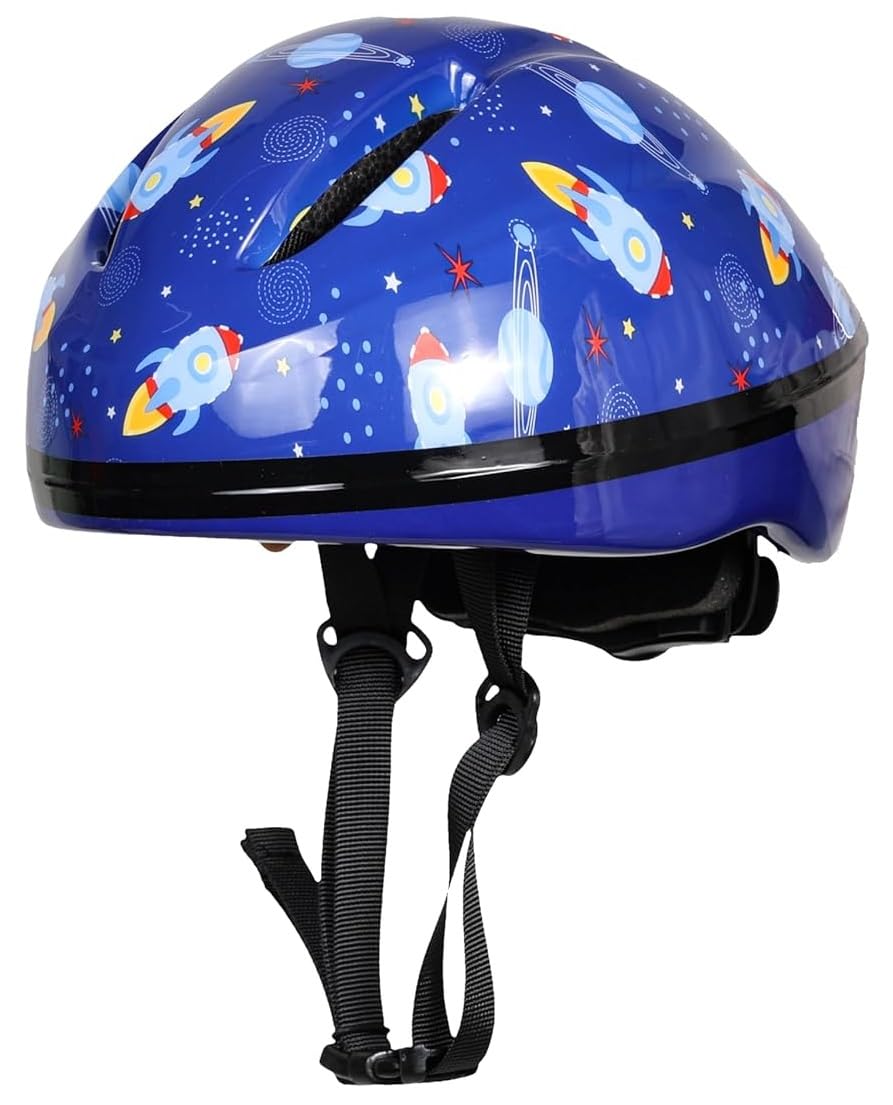Airavat Mini Rider Kids Cycling & Skating Helmet, Aerodynamic Shape, Size Adjustable with Quick Release Buckle (Blue, Extra Small (44-48 cm))-image-8