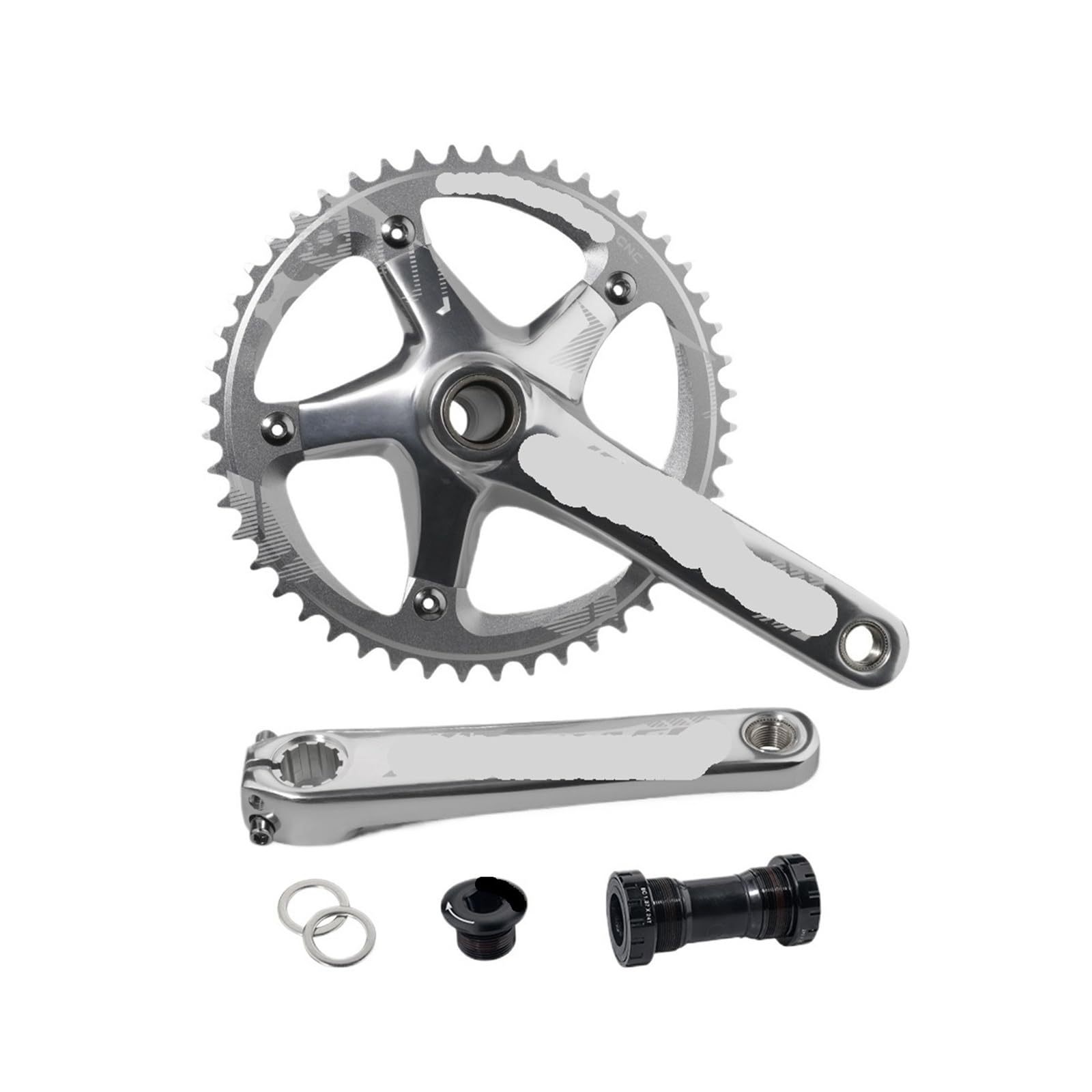 Juego de bielas piñón Fijo for Bicicleta 165 mm