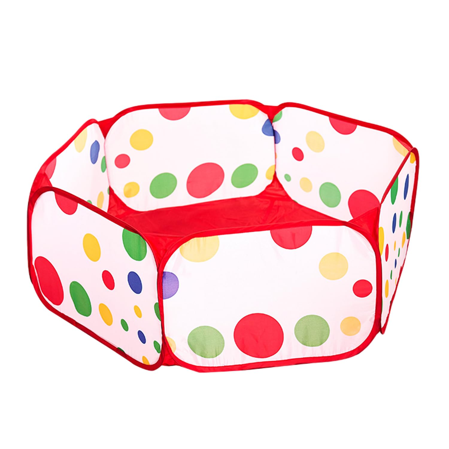 1 recinto para animales pequeños, cercado para hámsteres, impermeable, plegable, parque portátil para mascotas, para hámsters, cobayas, conejos, chinchillas y erizos (rojo)