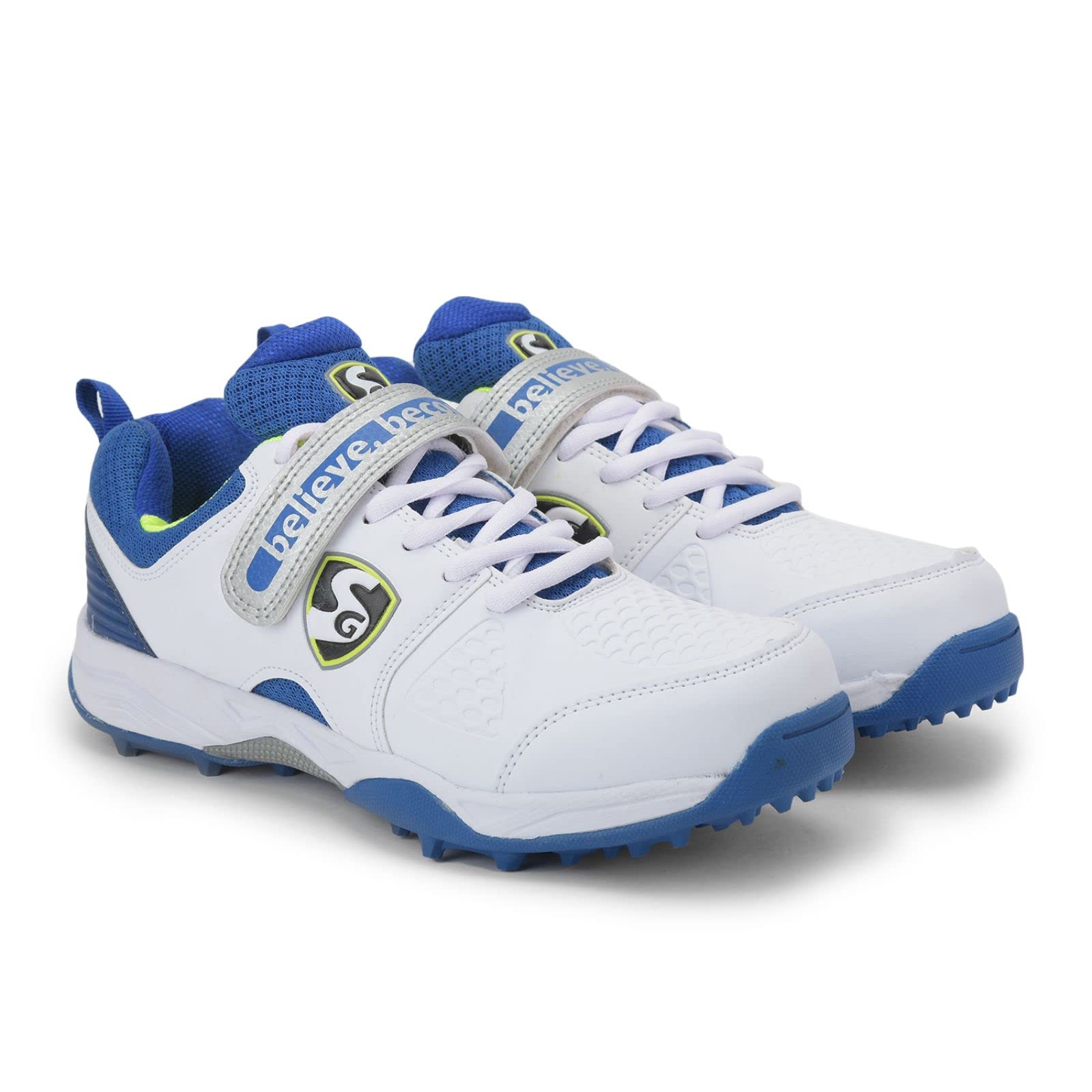 SG Mens Century 4.0 White/Royal Blue/Lime Cricket Shoe - 10 UK (SG01CR161702) (B09TRYQCCB) Amazon Price History, Amazon Price Tracker