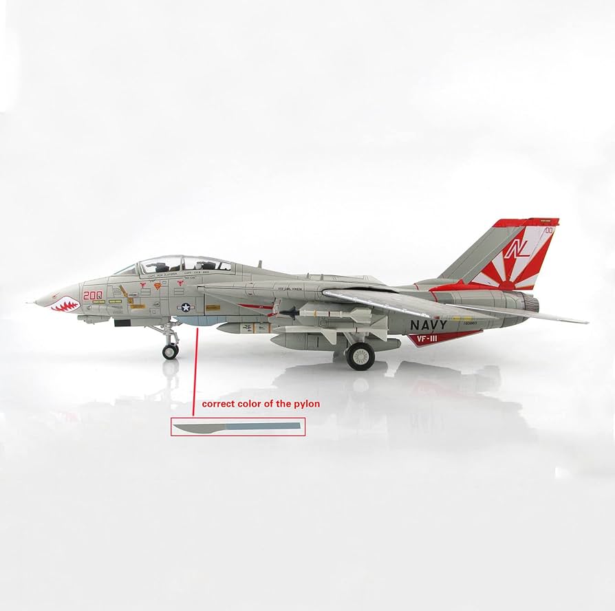 ドラゴン 1/72 F-14A TOMCAT VF-111 SUNDOWNERS Amazon.com: FMOCHANGMDP Military Fighter Alloy Die Cast