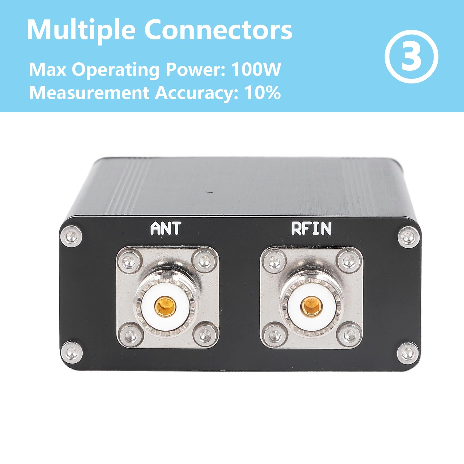Sintonizzatore Automatico Antenna ATU-100 Per Radio Onde Corte 1.8-55MHz - Display USB Open Source - Foto 3