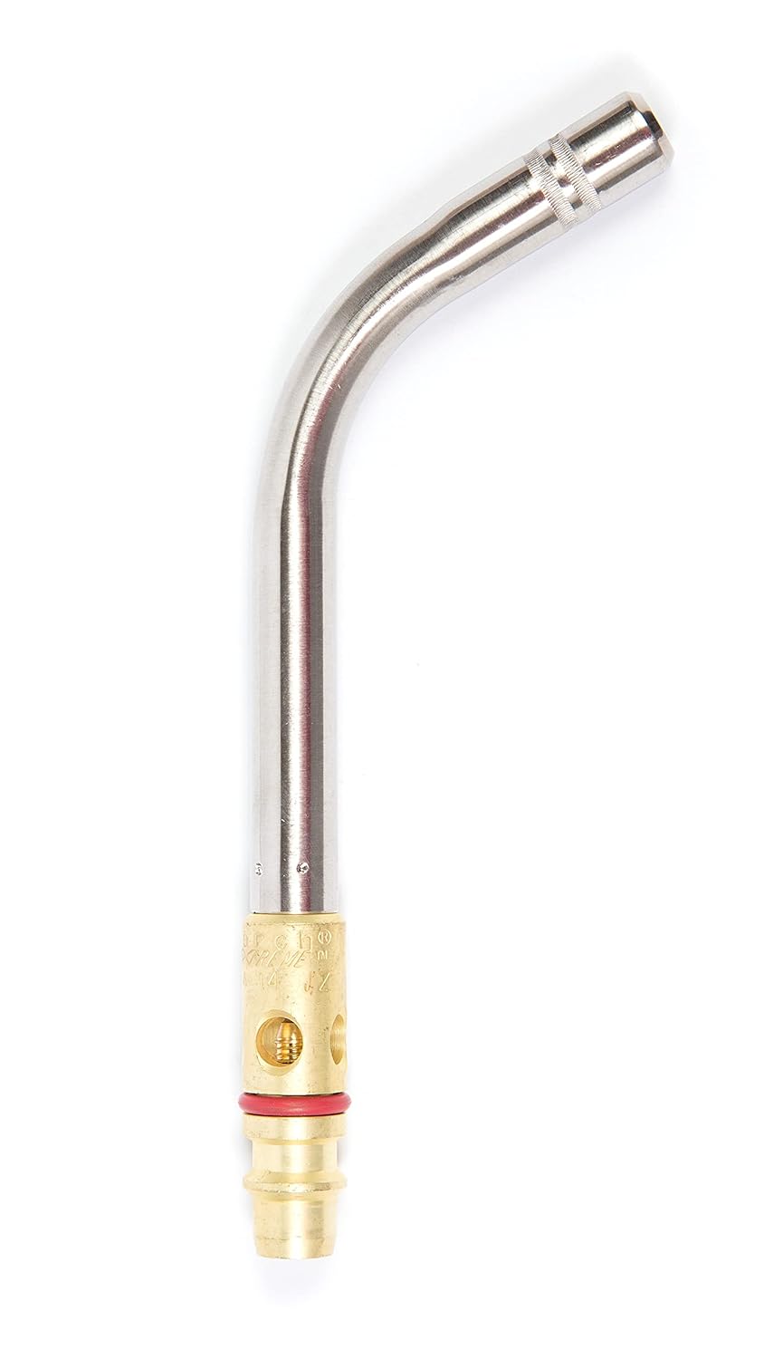 TURBOTORCH 0386-0104 A-11 7/16" Manual Torch Tip for PLF-A5 or G-4 Handles, Air Acetylene, Soft Solder 1-1/2 to 3", Silver Braze 7/8 to 1-5/8", Color Coded O-Ring, Removable Office Screw, Single