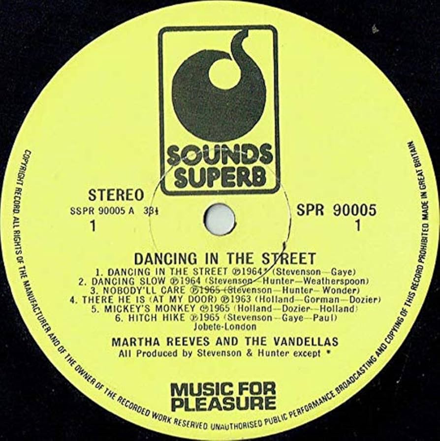洋楽 Dancing in the Street CD Dancing In The Street - Martha Reeves & The Vandellas LP by