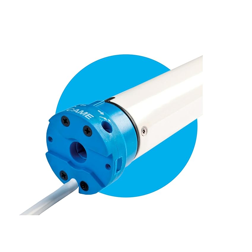 CAME Kit Motore Tubolare MONDRIAN 5 potenza 50NM con perno Q Set completo per l'automazione di tapparelle, schermi e tende da sole per migliorare il comfort e la gestione degli spazi