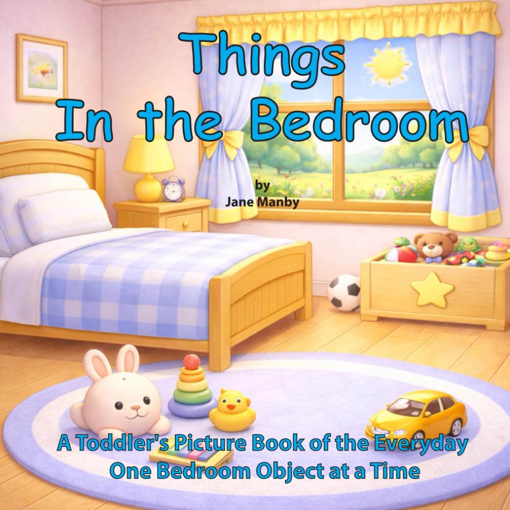 Things in the Bedroom: A Toddler's Picture Book of the Everyday One Bedroom Object at a Time (Things Around Us)
