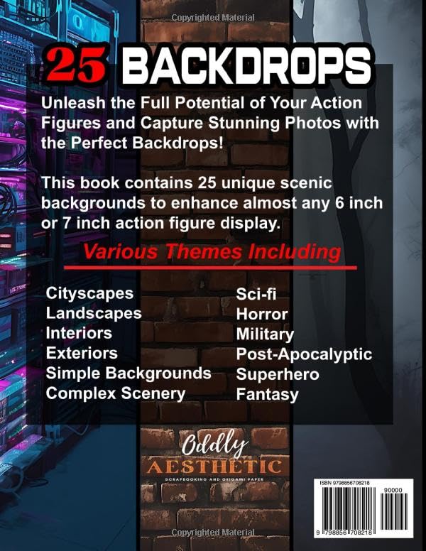 Miniatura 2 de Figure Facades Action Figure Photography Backdrops for 6" and 7" action figures, toys, and collectibles.