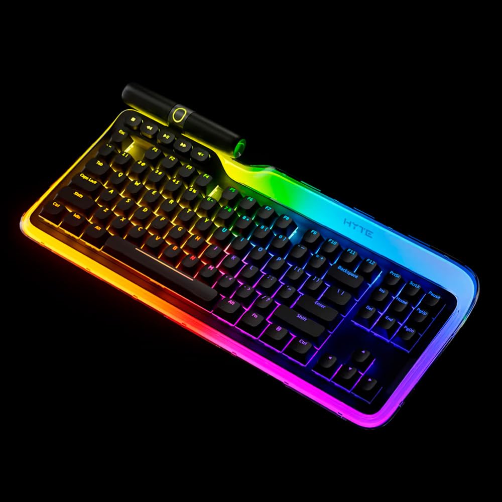 Amazon.co.jp: HYTE、本体が光るRGBメカニカルキーボード「Keeb TKL
