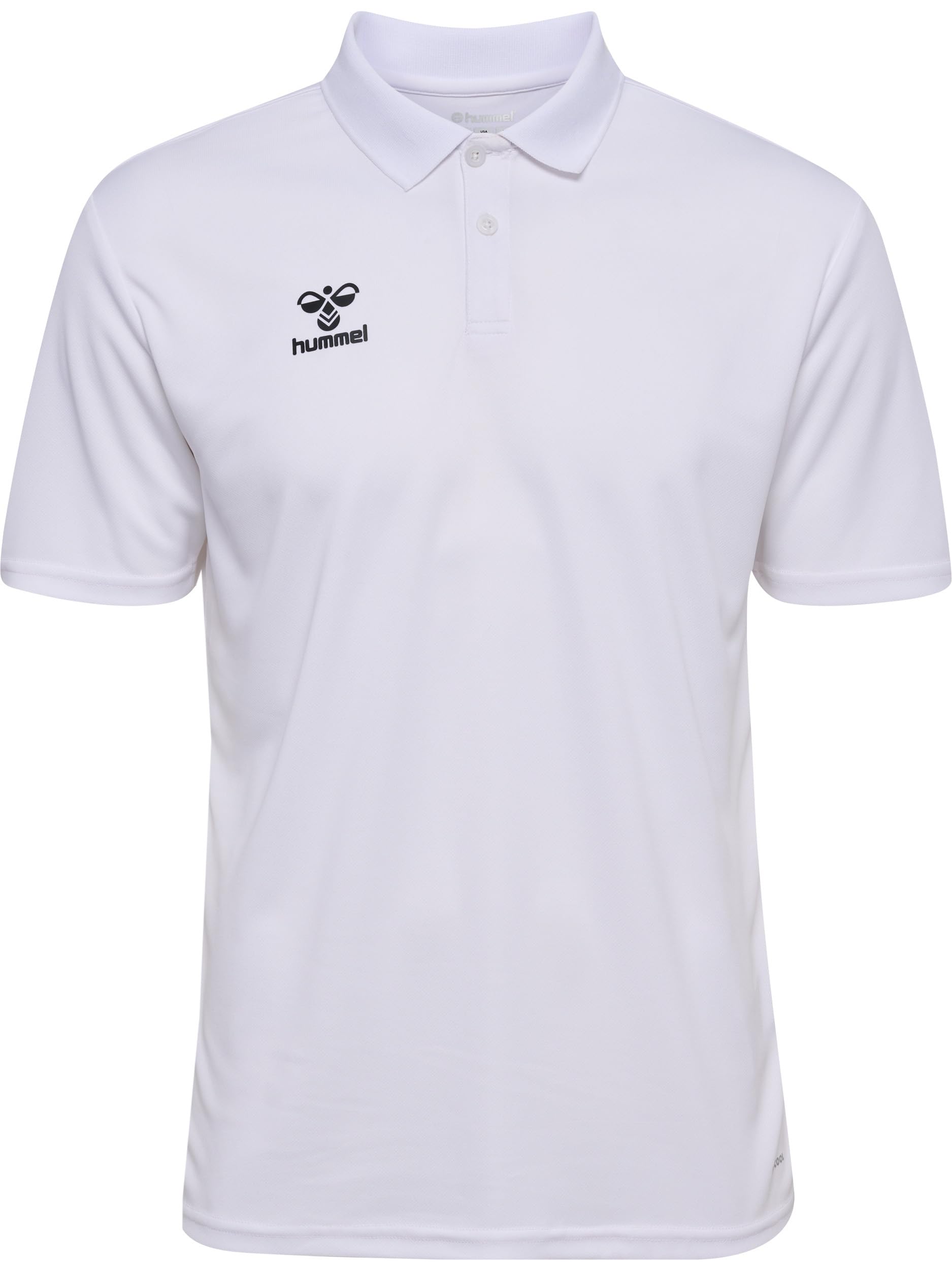 hummel Unisex Hmlessential Polo T-Shirt White
