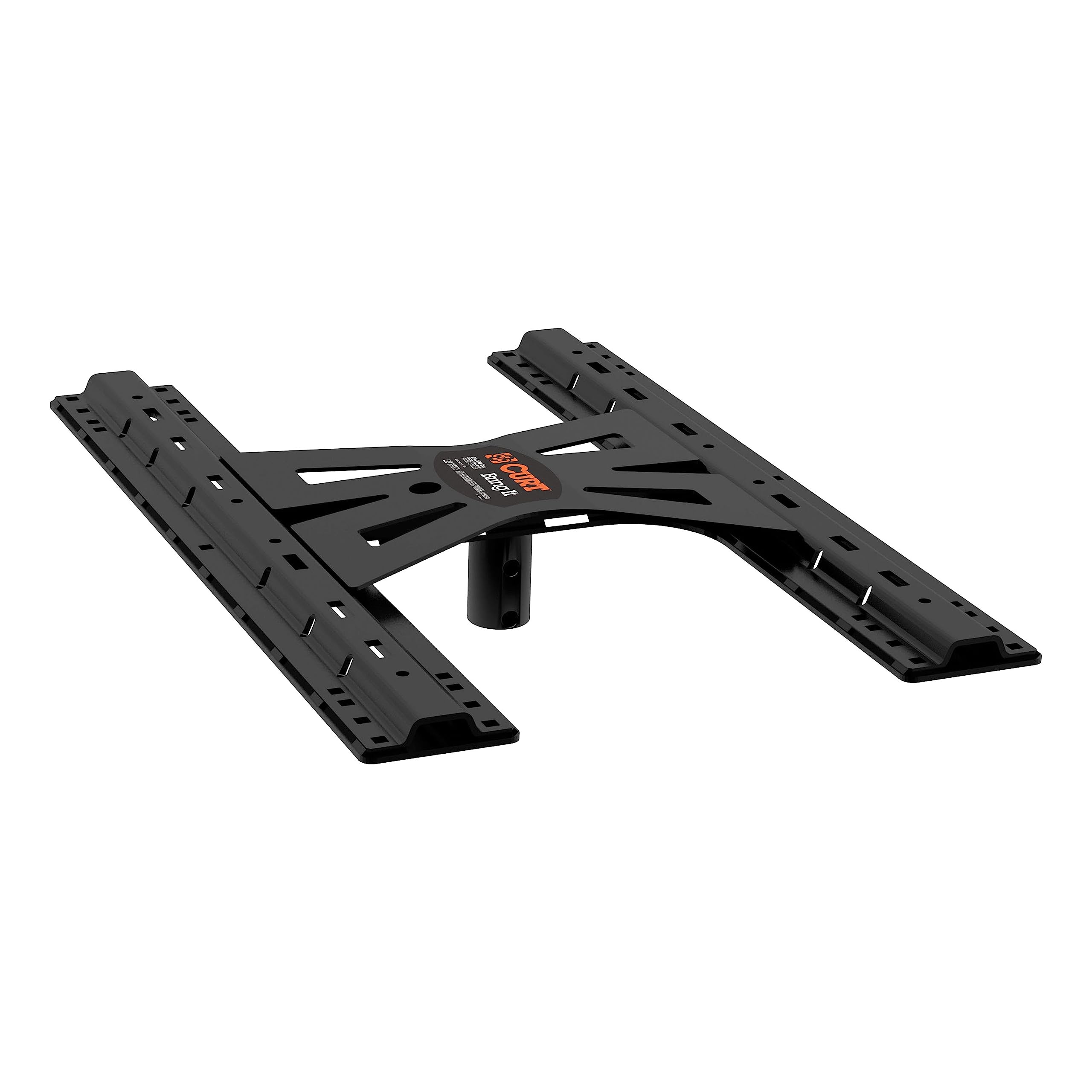16210 X5 Gooseneck to 5th Wheel Adapter for Double Lock Hitches, Industry-Standard Base Rails, 20,000 lbs