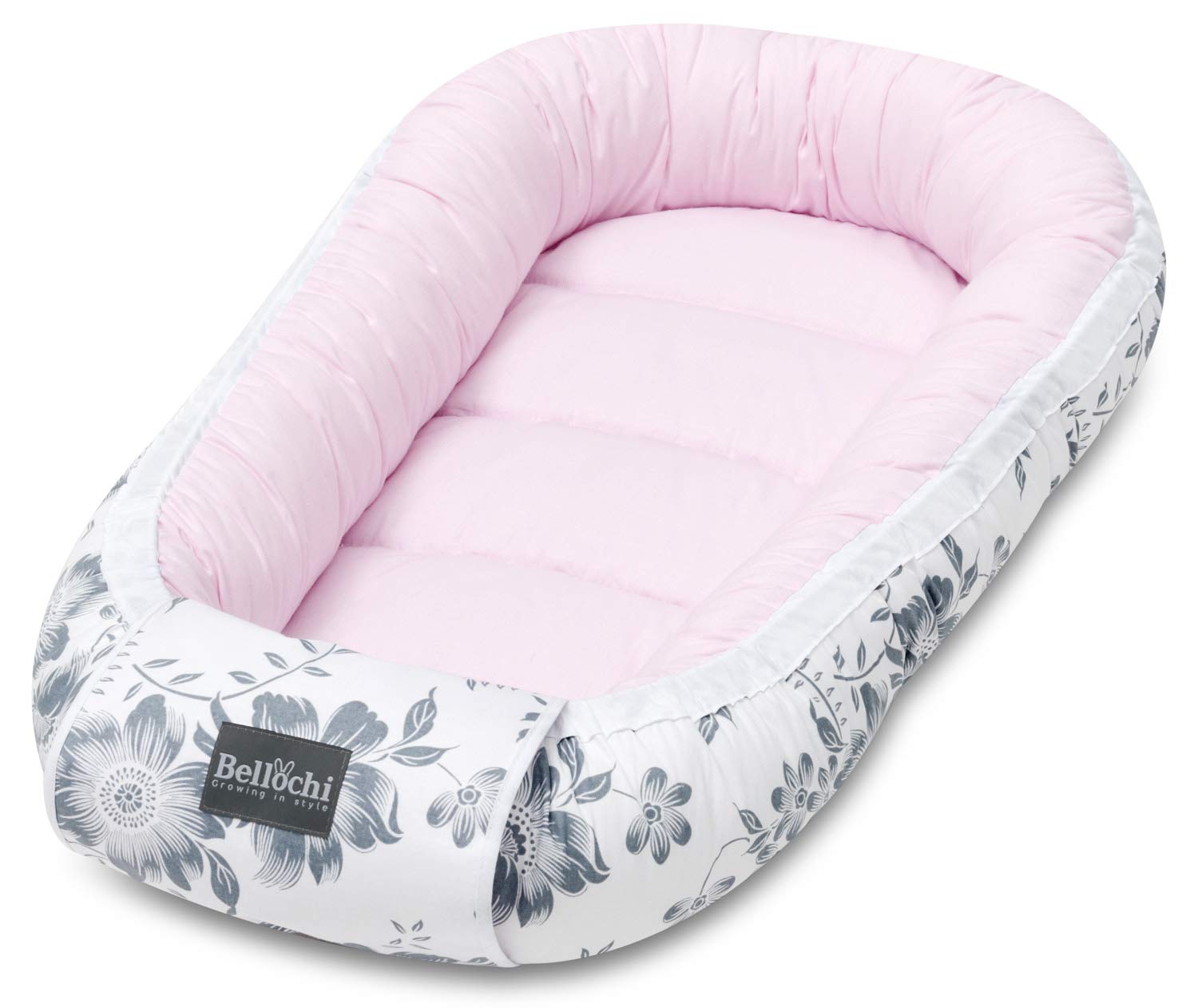 Bellochi Habarigani Newborn Nest | Lounger | 100% Cotton | 90 X 60 - View #9