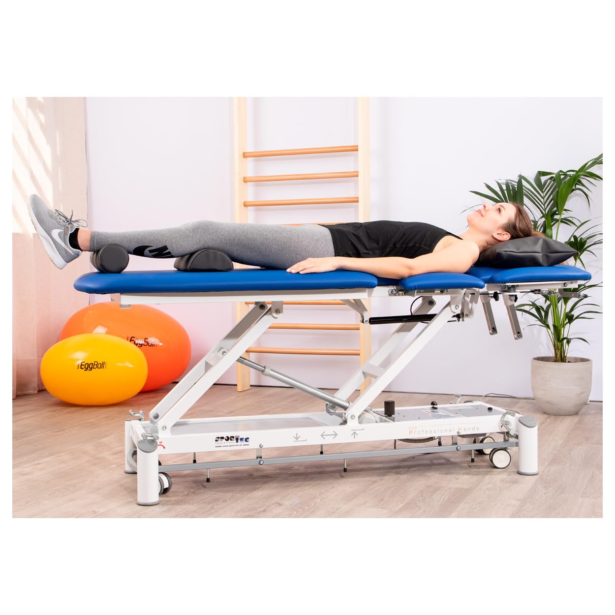 Sport-Tec Lagerungs-Set, 3-TLG., 60 cm Rolle, Halbrolle und Kopfkissen