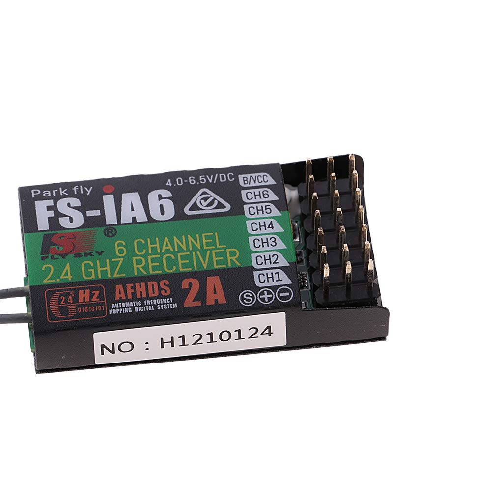Receptor AFHDS de 6 Canales FS-iA6 para Piezas de Cuadricóptero Flysky FS-GT2B