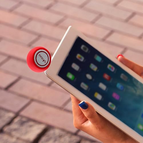 Miniatura 5 de KTech Mini altavoz portátil para iPhone/iPad/iPod/Tablet, altavoz de teléfono celular de 3 W con entrada auxiliar de 0.138 in, sonido fuerte claro