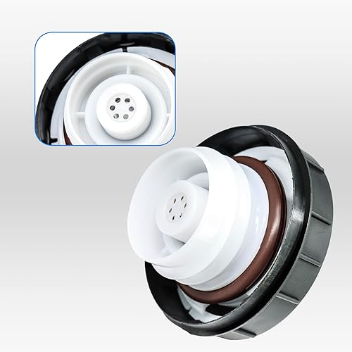 Miniatura 5 de Tapa de gasolina de repuesto 17670-SM4-A04 compatible con tapones de gasolina 1990-2002 Honda Accord Civic del Sol Odyssey Prelude CR-V Insight