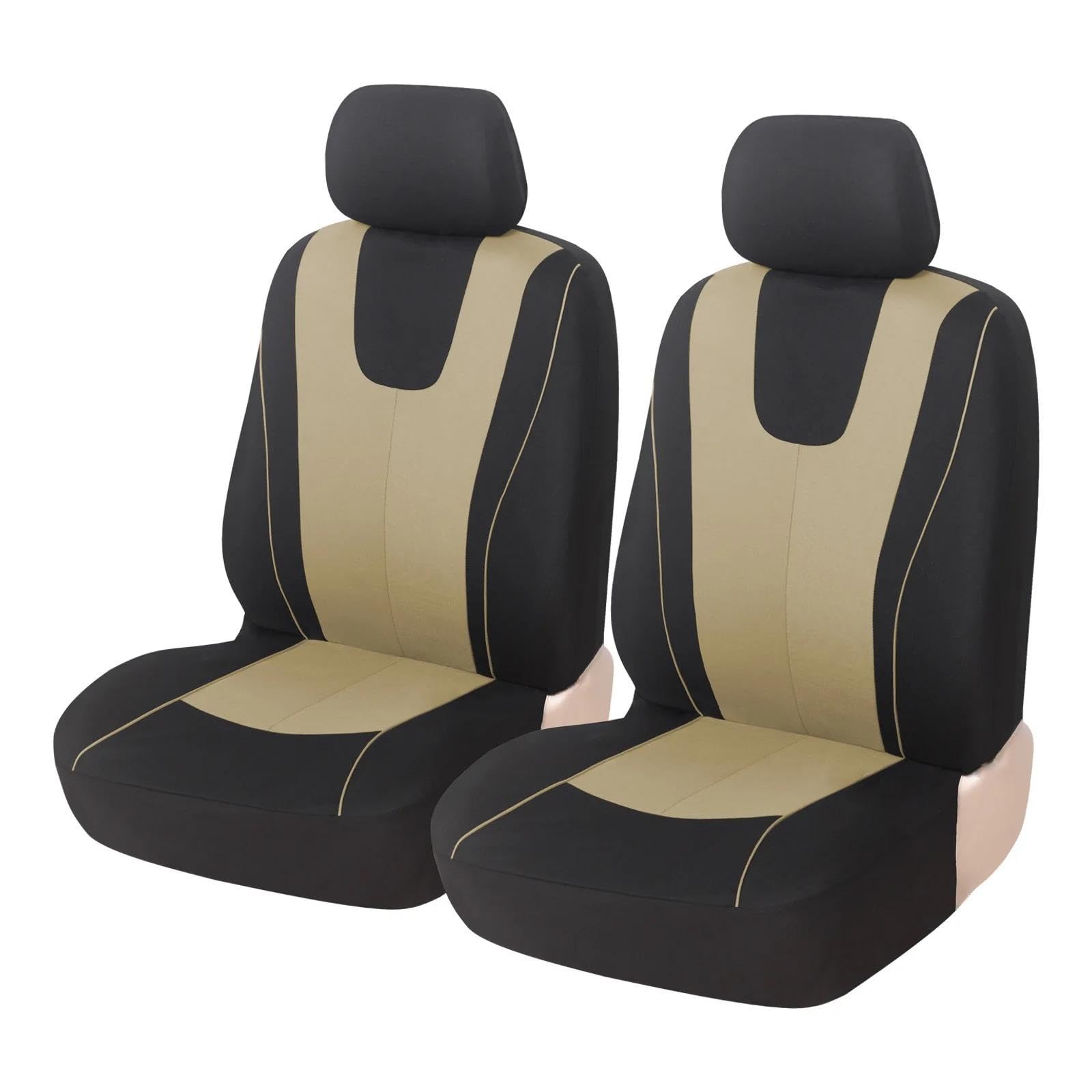 Housses de siege auto VW Golf Jetta Amarok Bora CC protection tissu beige