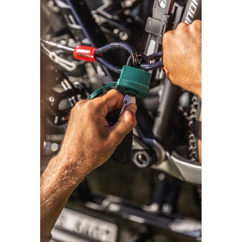 Abus Cavo Antifurto Bici Cobra Nero (Default, Nero)