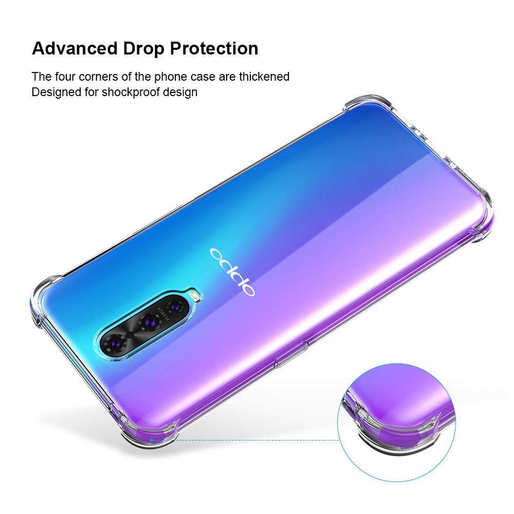 OPPO R17 Pro Protective Transparent Clear Case Shockproof Back OPPO R17 Pro Protective Transparent Clear Case Shockproof Back