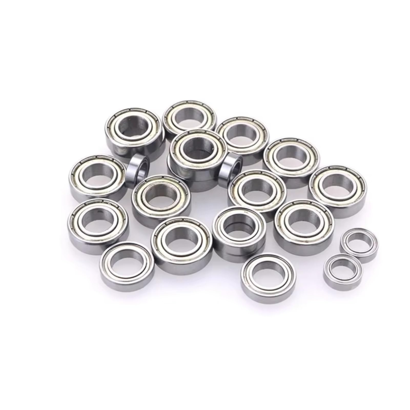 Rodamientos Auto RC para ZD For Racing 08423 08425 08426 08427 9020 9072 9116 9203 1/8 8109 14 Piezas De Rodamientos De Bolas De Acero Metálico para Coche RC