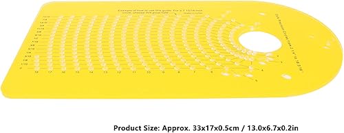 Miniatura 7 de Plantilla de corte de círculo de enrutador Jig Circle Jig para enrutador Guía de corte de círculo de alta precisión Herramientas de enrutador de