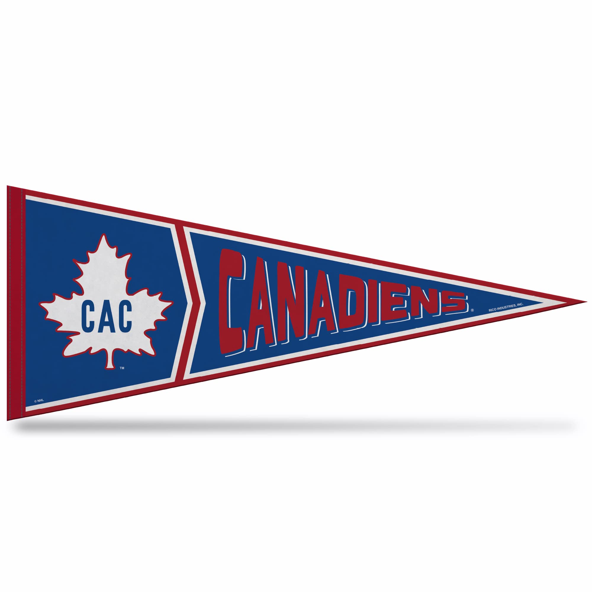 Rico Industries NHL Hockey 12" x 30" Felt Wall Décor Pennant - Great for Home/Bed Room/Man Cave Décor