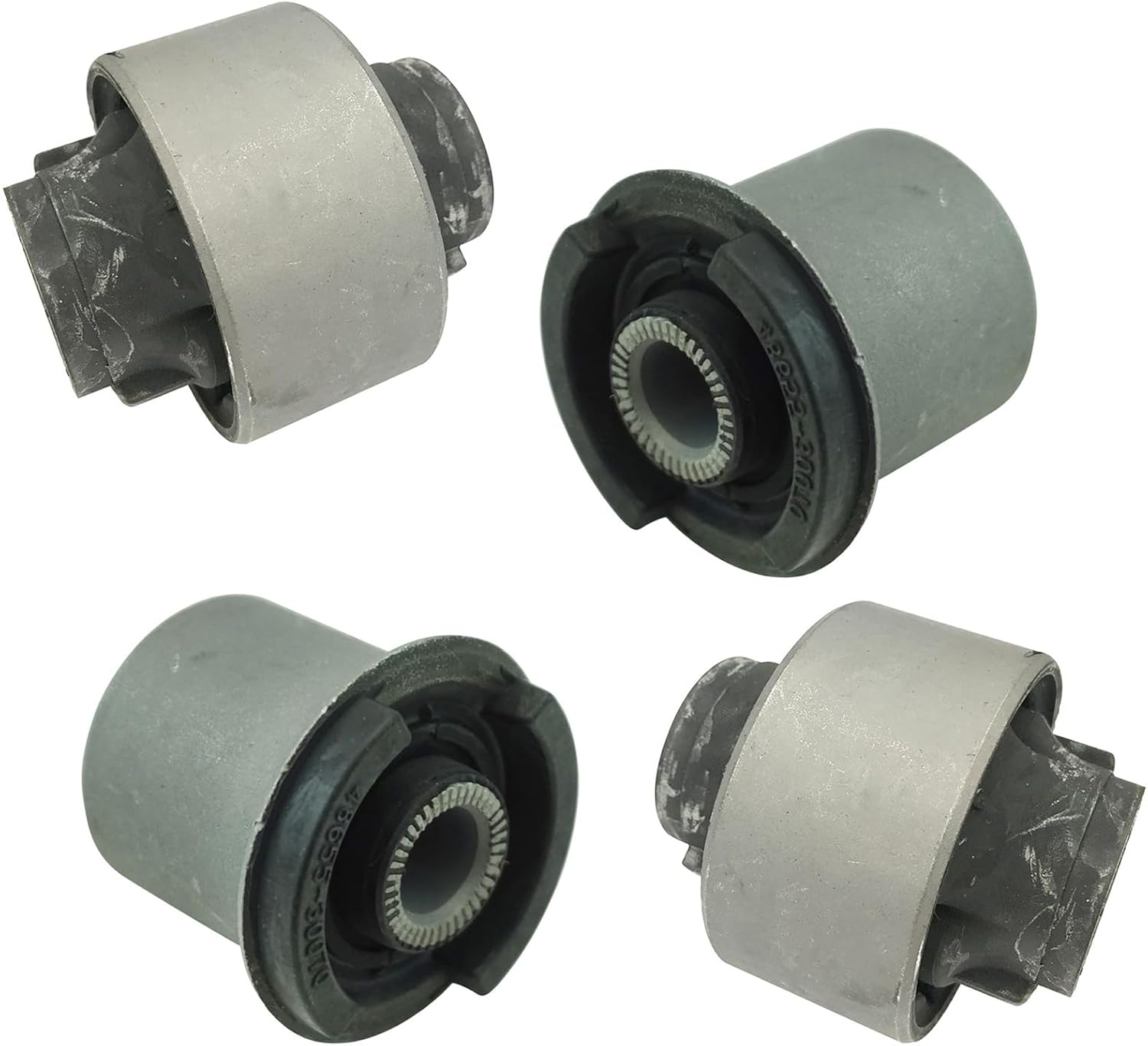 TRQ Front Forward Rearward Strut Rod Lower Control Arm Bushing Kit Set 4pc for IS300