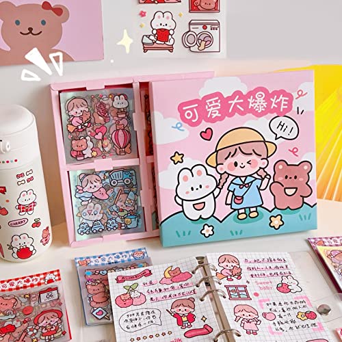 100 Piezas Pegatinas Kawaii - Pegatinas Kawaii cute Para Niñas