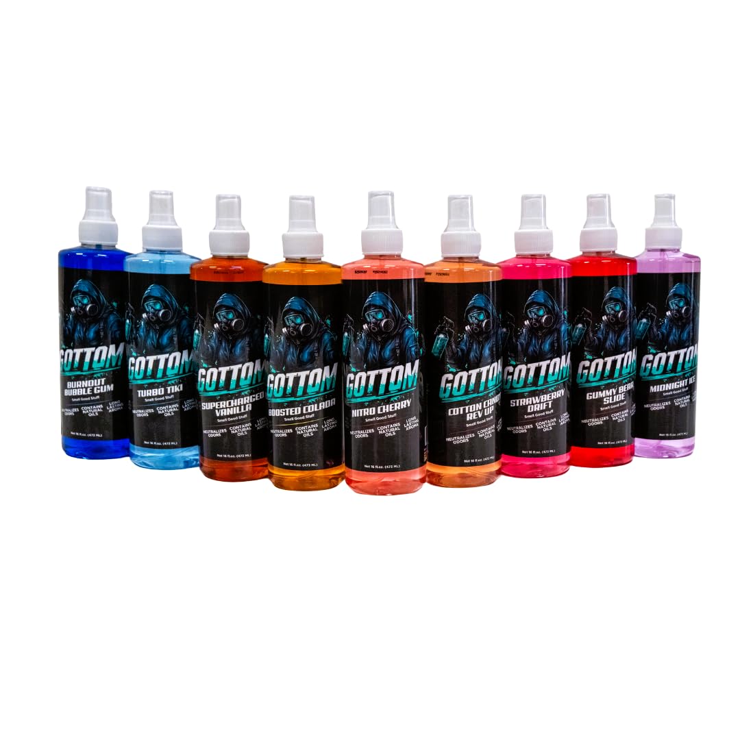 Gottom Glass Cleaner Spray – 16oz, Ammonia Free, Streak-Free Window & Glass Cleaner, Safe on Tint – Perfect for Mirrors, Windows, & Glass Surfaces – Effective Dirt & Grime Remover