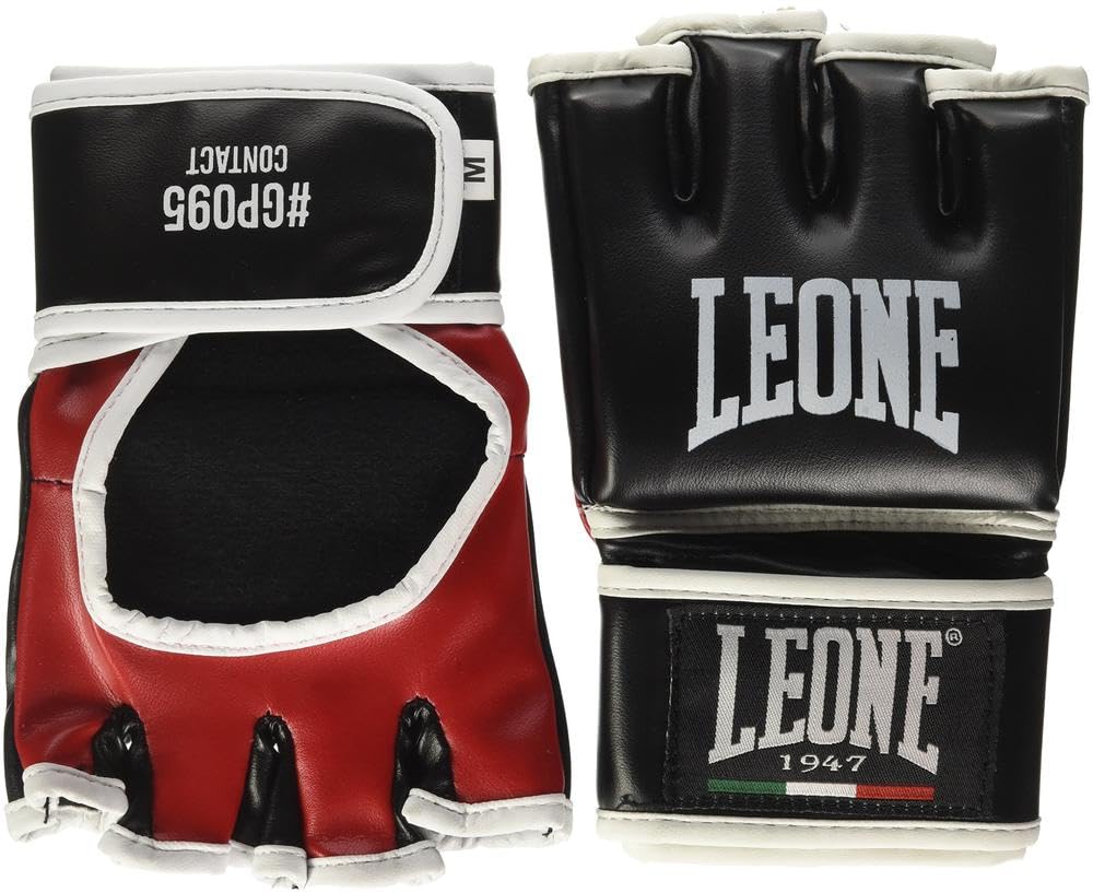 Leone Guanti Mma Contact Nero Uomo L