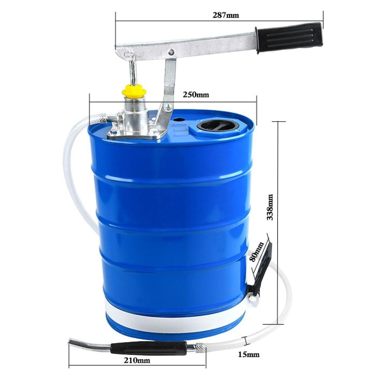 Bomba de Llenado de Agua Automática con Manual, Dispensador de Agua Multiusos de 10 L para Automóvil