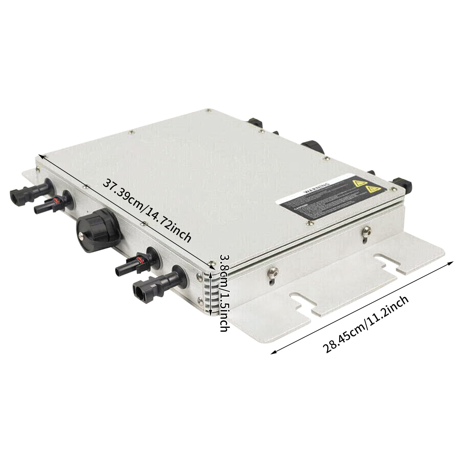 WVC-1200W Onduleur solaire sans fil PV, filtre d'alimentation, micro solaire, onduleur, fonction MPPT IP65