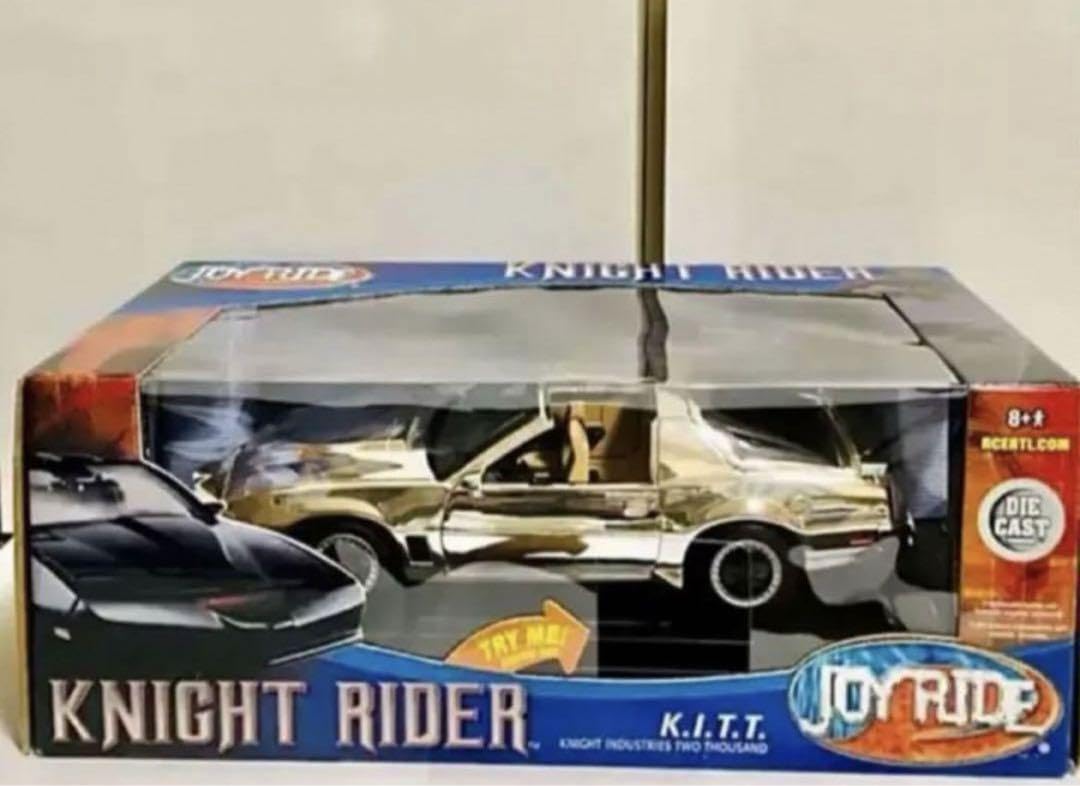 Amazon.co.jp: 1/18 Knight Rider KITT Chrome Silver Plated