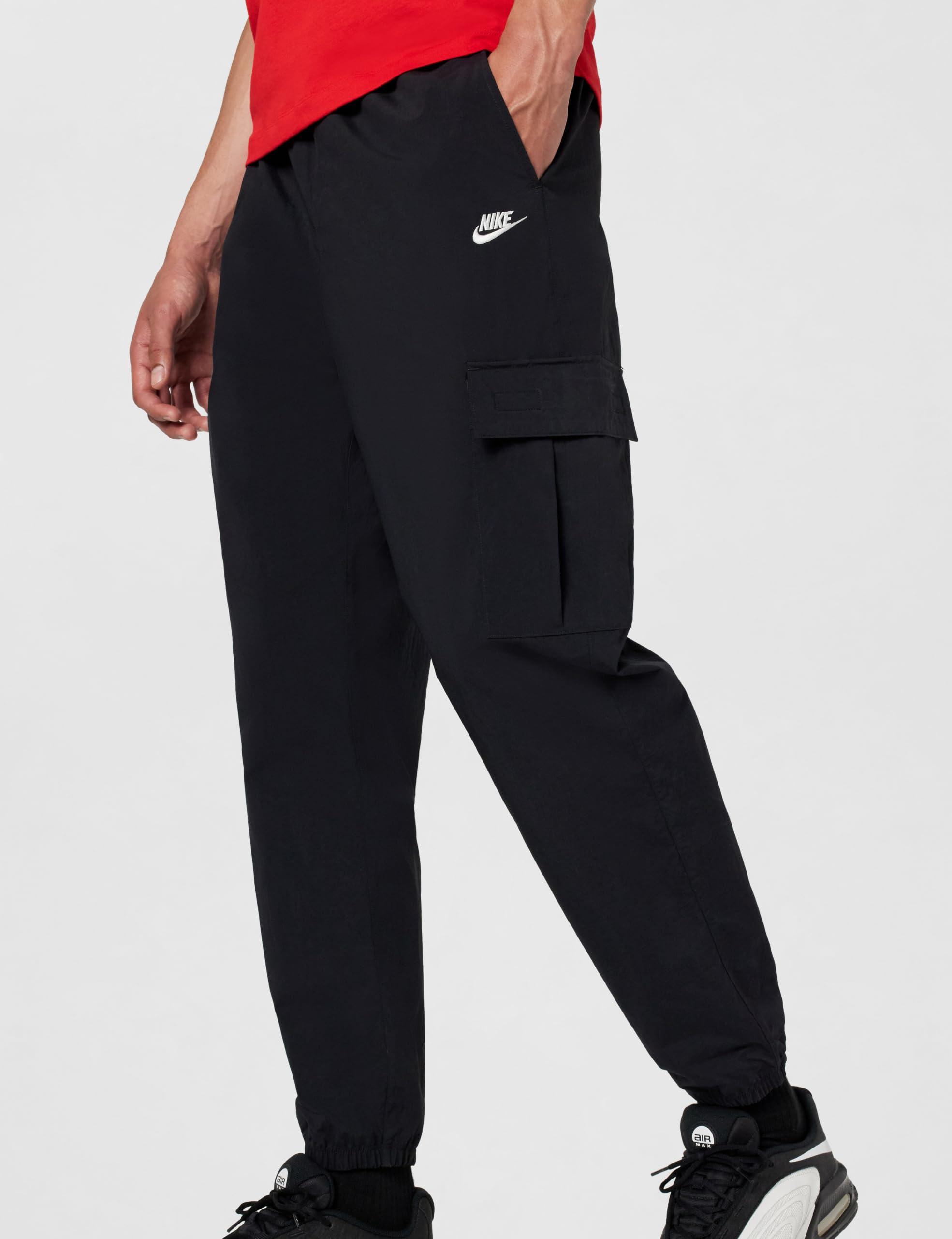 Nike - Pantaloni Cargo in Tessuto Nike Club – Uomo, Pants Uomo
