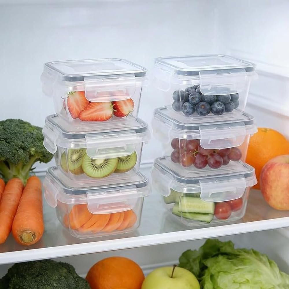 Set per la conservazione della cucina Contenitori per,Set da 14 pezzi